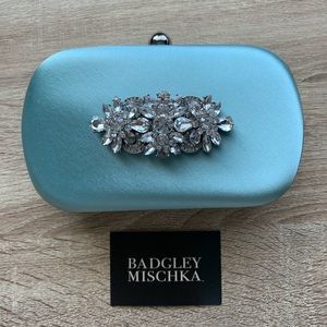 Badgley Mischka “Blue Radiance” Handbag